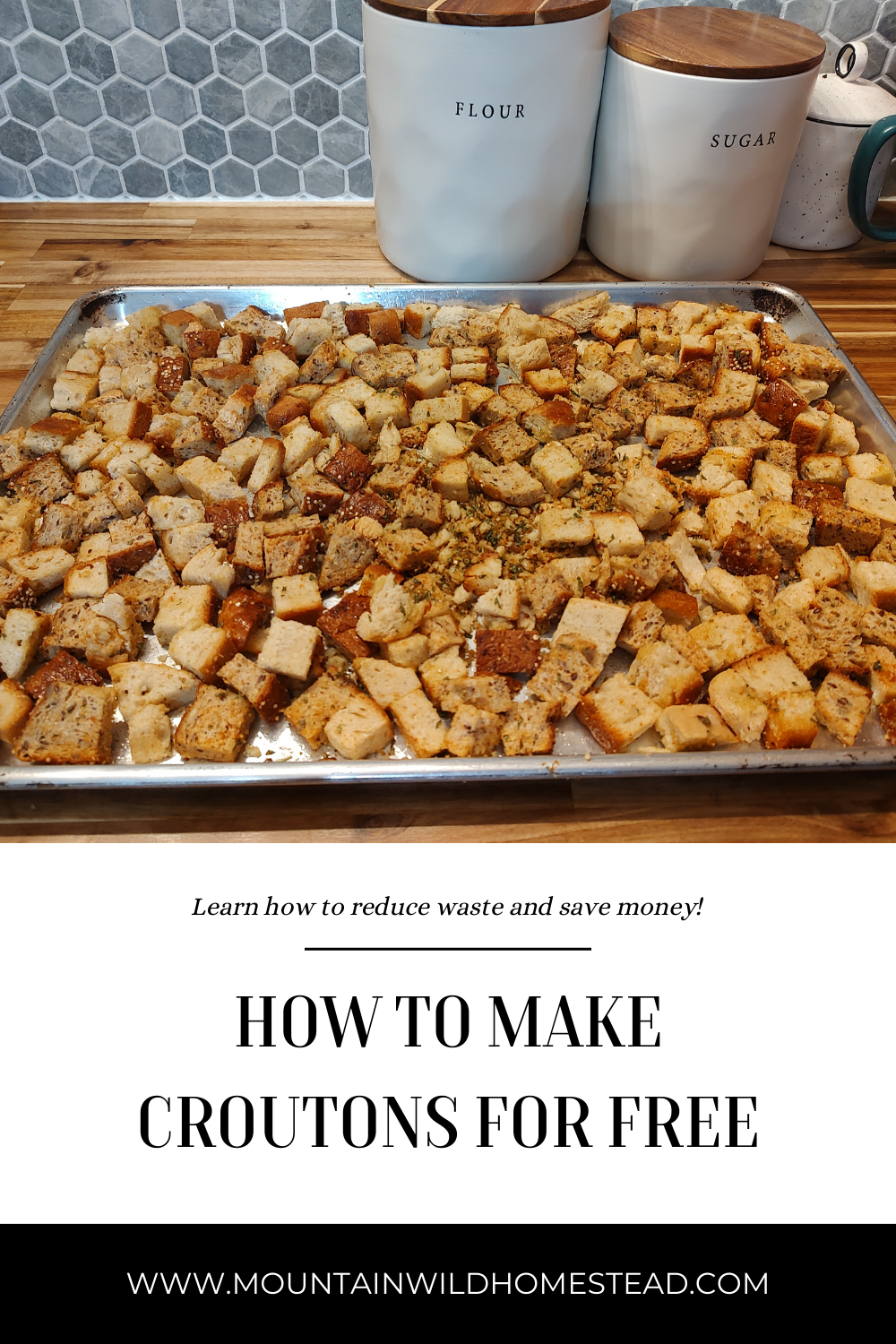 How to Make Croutons for Free