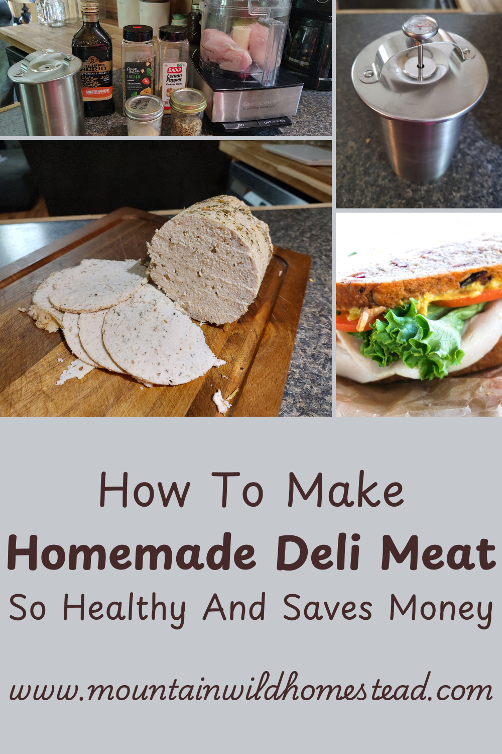 How To Make Homemade Deli Meat!